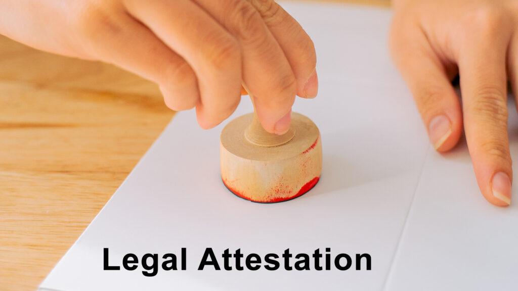 Legal Attestation