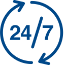 round_the_clock_support_icon