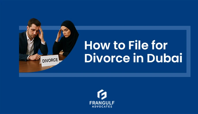 Married couples sitting worried about how to file divorce in UAE